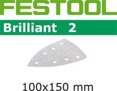 Шлифовальные треугольники 100х150мм-Brilliant 2